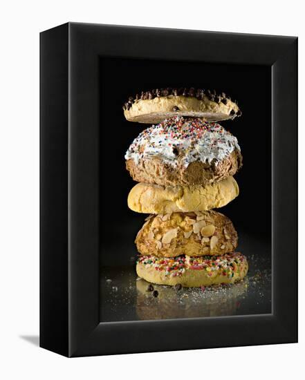 Cookies in a stack-Rick Gayle-Framed Premier Image Canvas