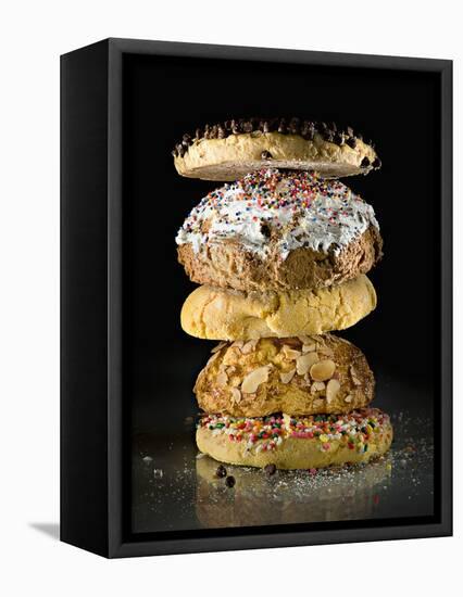 Cookies in a stack-Rick Gayle-Framed Premier Image Canvas