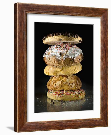 Cookies in a stack-Rick Gayle-Framed Photographic Print