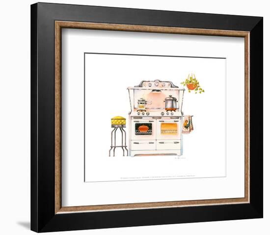 Cookin' with Chrome-Lisa Danielle-Framed Art Print