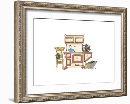 Cookin' with Coal-Lisa Danielle-Framed Giclee Print