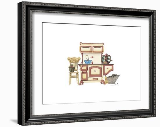 Cookin' with Coal-Lisa Danielle-Framed Giclee Print