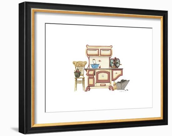 Cookin' with Coal-Lisa Danielle-Framed Giclee Print