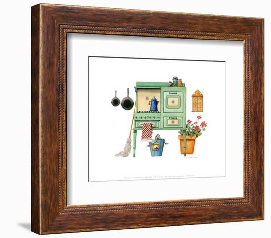 Cookin' with Gas-Lisa Danielle-Framed Art Print