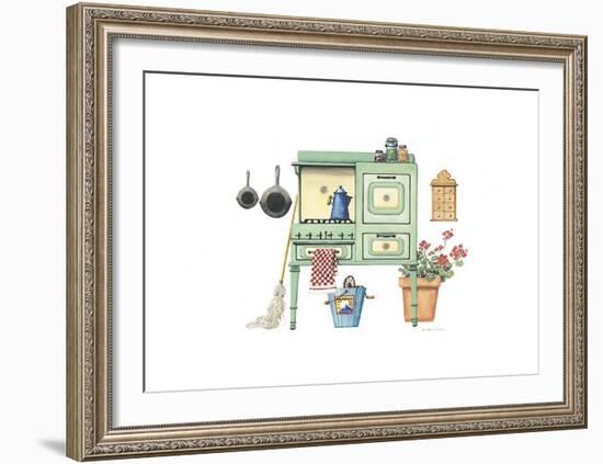 Cookin' with Gas-Lisa Danielle-Framed Giclee Print