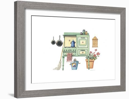 Cookin' with Gas-Lisa Danielle-Framed Giclee Print