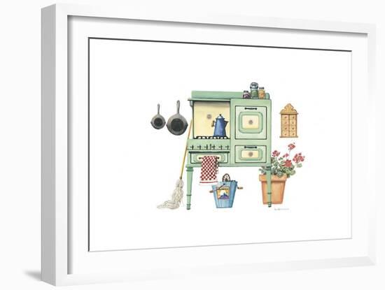 Cookin' with Gas-Lisa Danielle-Framed Giclee Print