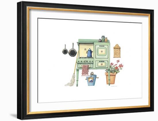 Cookin' with Gas-Lisa Danielle-Framed Giclee Print