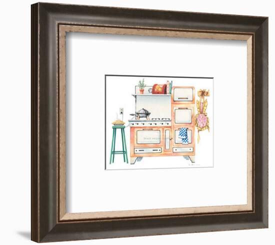 Cookin' with Kilowatts-Lisa Danielle-Framed Art Print