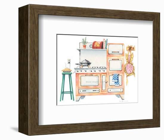 Cookin' with Kilowatts-Lisa Danielle-Framed Art Print