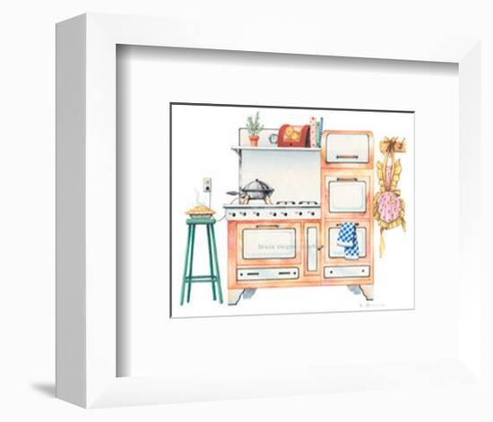 Cookin' with Kilowatts-Lisa Danielle-Framed Art Print