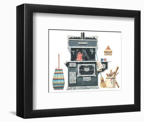 Cookin' with Wood-Lisa Danielle-Framed Art Print