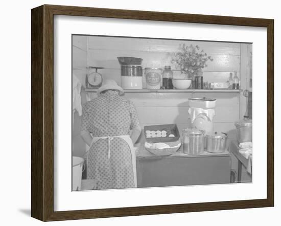 Cooking Biscuits-Marion Post Wolcott-Framed Photo