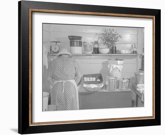 Cooking Biscuits-Marion Post Wolcott-Framed Photo