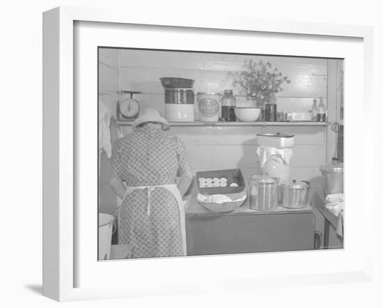 Cooking Biscuits-Marion Post Wolcott-Framed Photo