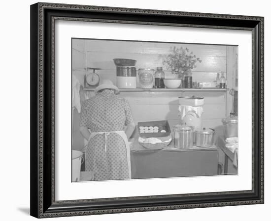 Cooking Biscuits-Marion Post Wolcott-Framed Photo