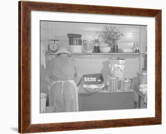 Cooking Biscuits-Marion Post Wolcott-Framed Photo