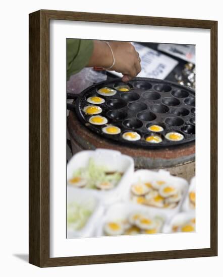 Cooking Quail Eggs, Chatuchak Weekend Market, Bangkok, Thailand, Southeast Asia-Porteous Rod-Framed Photographic Print