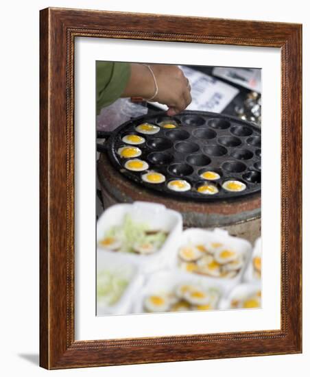 Cooking Quail Eggs, Chatuchak Weekend Market, Bangkok, Thailand, Southeast Asia-Porteous Rod-Framed Photographic Print