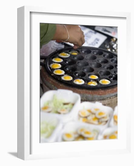 Cooking Quail Eggs, Chatuchak Weekend Market, Bangkok, Thailand, Southeast Asia-Porteous Rod-Framed Photographic Print