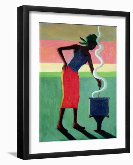 Cooking Rice, 2001-Tilly Willis-Framed Giclee Print