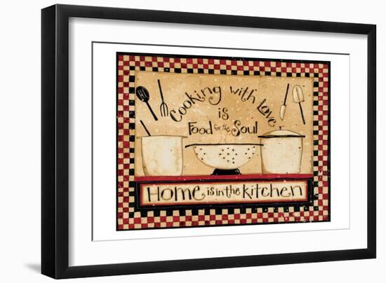 Cooking With Love-Dan Dipaolo-Framed Art Print