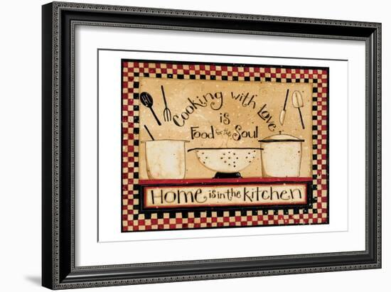 Cooking With Love-Dan Dipaolo-Framed Art Print