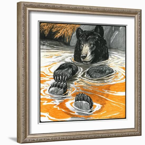 Cool Bear-Charles Bull-Framed Giclee Print