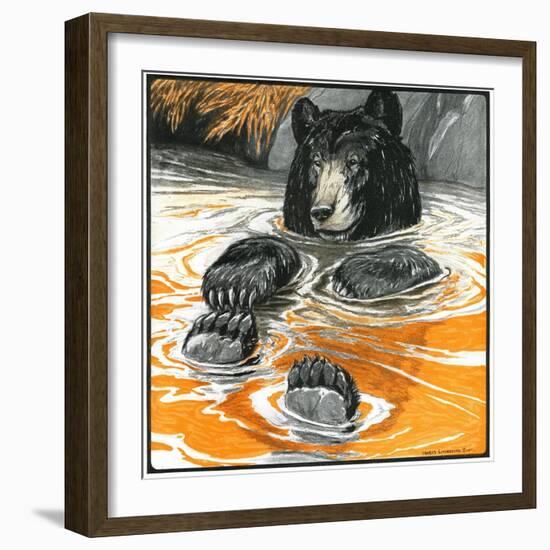 Cool Bear-Charles Bull-Framed Giclee Print