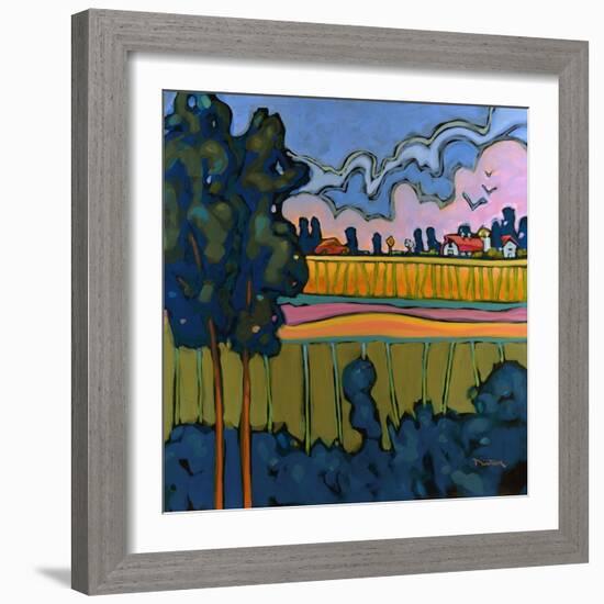 Cool Blue Ride-Don Tiller-Framed Giclee Print