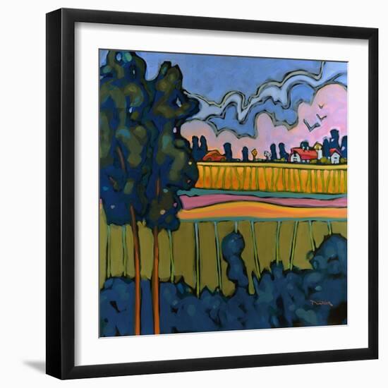 Cool Blue Ride-Don Tiller-Framed Giclee Print