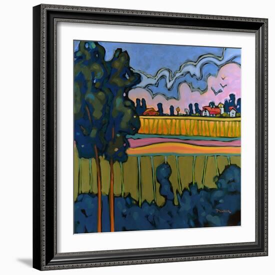 Cool Blue Ride-Don Tiller-Framed Giclee Print