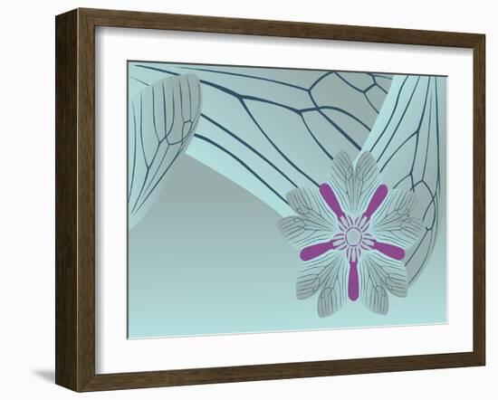 Cool Blue Tora Night-Belen Mena-Framed Giclee Print