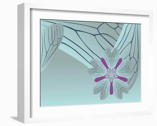 Cool Blue Tora Night-Belen Mena-Framed Giclee Print