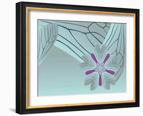 Cool Blue Tora Night-Belen Mena-Framed Giclee Print