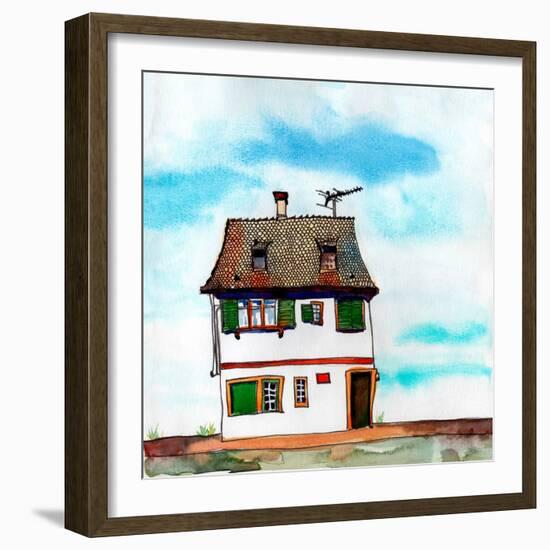 Cool Cabin III-Paul McCreery-Framed Art Print