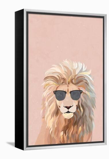 Cool cat lion-Sarah Manovski-Framed Premier Image Canvas