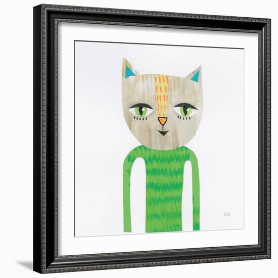 Cool Cats III-Melissa Averinos-Framed Art Print