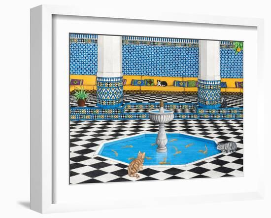 Cool Cats in Marrakech, 1993-Larry Smart-Framed Giclee Print