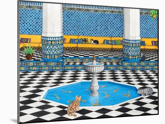 Cool Cats in Marrakech, 1993-Larry Smart-Mounted Giclee Print