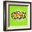 Cool! Comic Speech Bubble, Cartoon-jirawatp-Framed Art Print