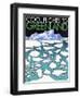 Cool flights to Groenland-Jean Pierre Got-Framed Art Print