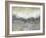 Cool Grey Horizon I-Jennifer Goldberger-Framed Art Print