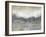 Cool Grey Horizon I-Jennifer Goldberger-Framed Art Print