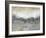 Cool Grey Horizon I-Jennifer Goldberger-Framed Art Print