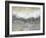 Cool Grey Horizon I-Jennifer Goldberger-Framed Art Print