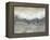 Cool Grey Horizon I-Jennifer Goldberger-Framed Stretched Canvas