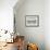 Cool Grey Horizon II-Jennifer Goldberger-Framed Premium Giclee Print displayed on a wall