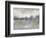 Cool Grey Horizon II-Jennifer Goldberger-Framed Premium Giclee Print