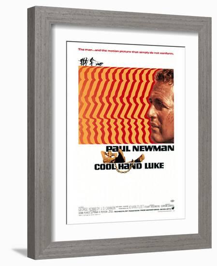 Cool Hand Luke, 1967-null-Framed Art Print